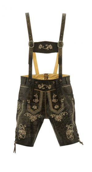 Lederhosen Otzi (100% vet leer)